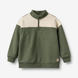 Wheat Main Half Zip Sweatshirt L/S Matteo Sweatshirt 9690 thyme