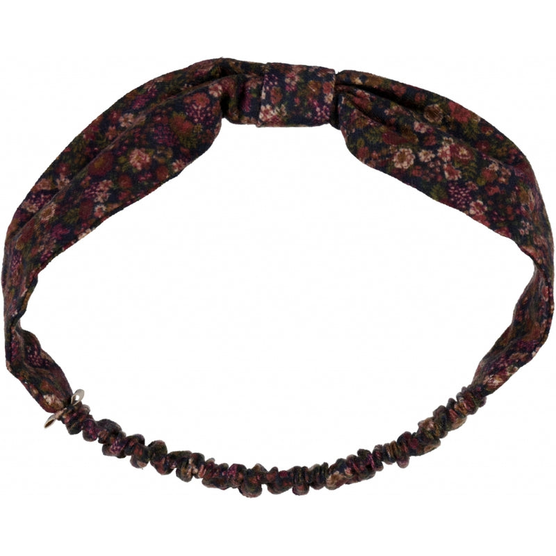 Wheat Main Headband Edel Acc 9069 midnight blue flowers