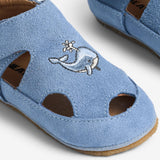 Wheat Footwear Indoor Sandal Pax Indoor Shoes 1260 faded denim