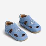 Wheat Footwear Indoor Sandal Pax Indoor Shoes 1260 faded denim