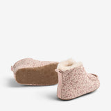 Wheat Footwear Indoor Shoe Mae Indoor Shoes 9898 dime rose small flowers