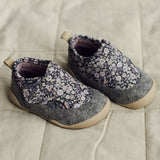 Wheat Footwear Indoor Shoe Mulle Indoor Shoes 9527 black sea flowers