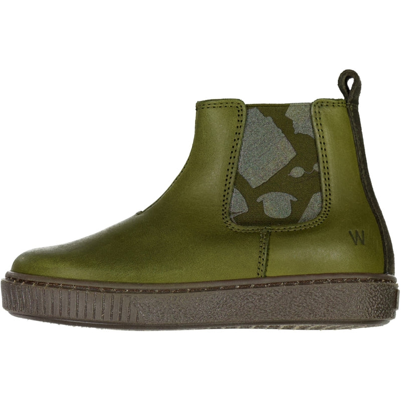 Wheat Footwear Indy Chelsea Bootie Sneakers 4214 olive