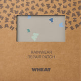 Wheat Outerwear Iron-on patches - Rainwear Care & Repair 9602 light flint letters