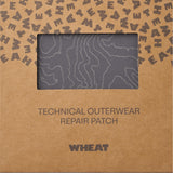Wheat Outerwear Iron-on patches - Technical Outerwear Care & Repair 9733 reflective elevation map