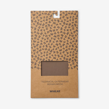 Wheat Outerwear Iron-on patches - Technical Outerwear Care & Repair 1138 dry wood