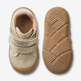 Wheat Footwear Ivalo Double Velcro Shine | Baby Prewalkers 0171 grey