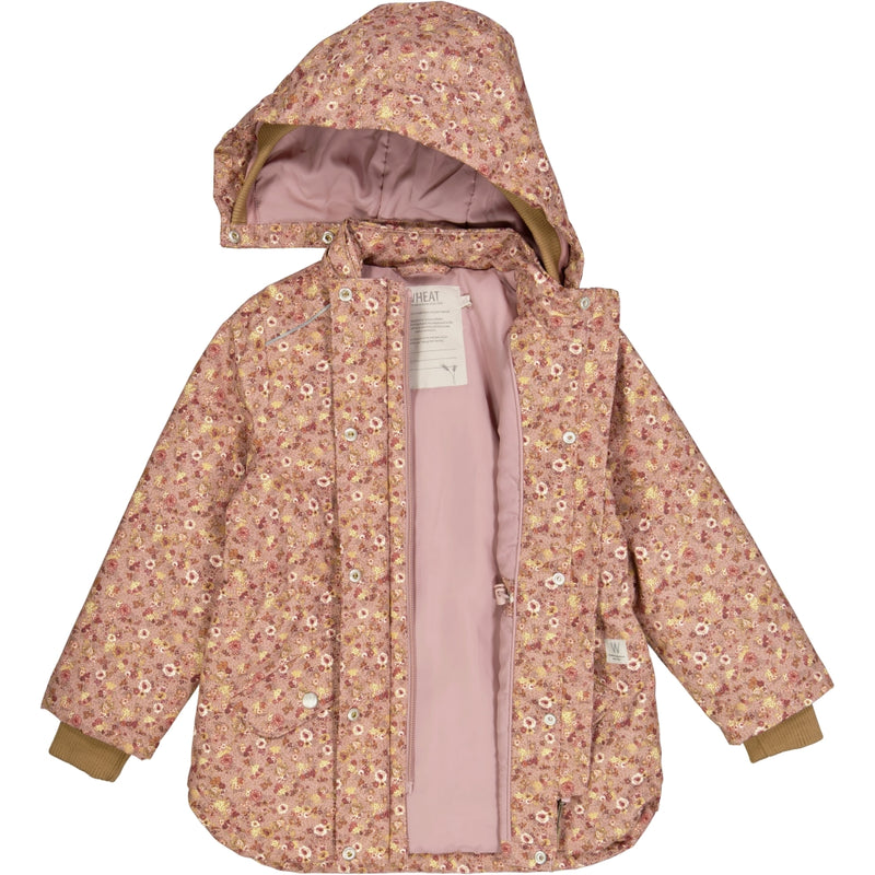 Wheat Outerwear Jacket Elda Tech Jackets 9022 snow flowers