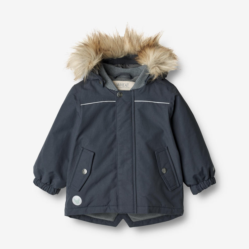 Wheat Outerwear Jacket Kasper Tech | Baby Jackets 1108 dark blue