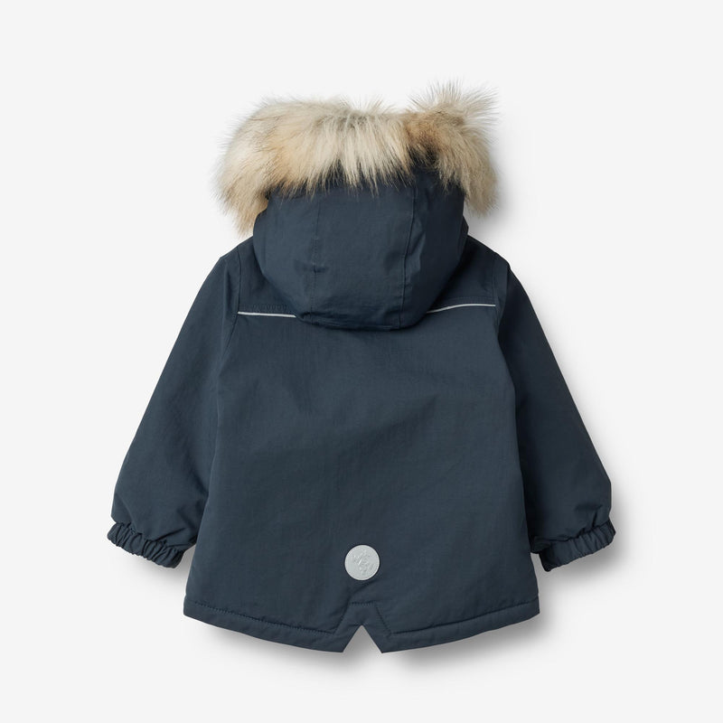 Wheat Outerwear Jacket Kasper Tech | Baby Jackets 1108 dark blue