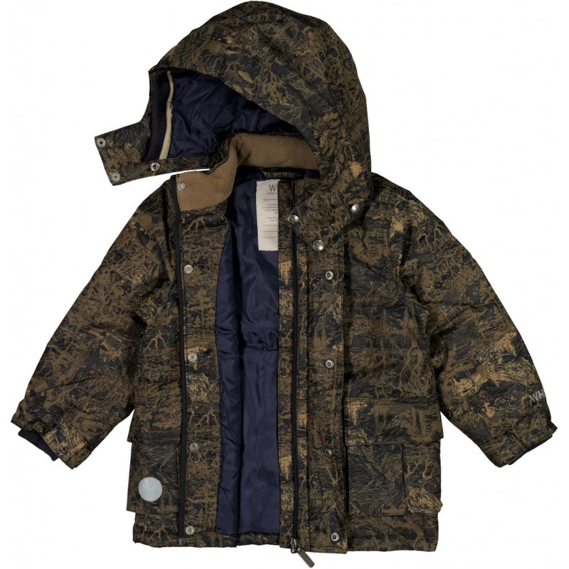 Wheat Outerwear Jacket Leo Tech Jackets 3315 wood