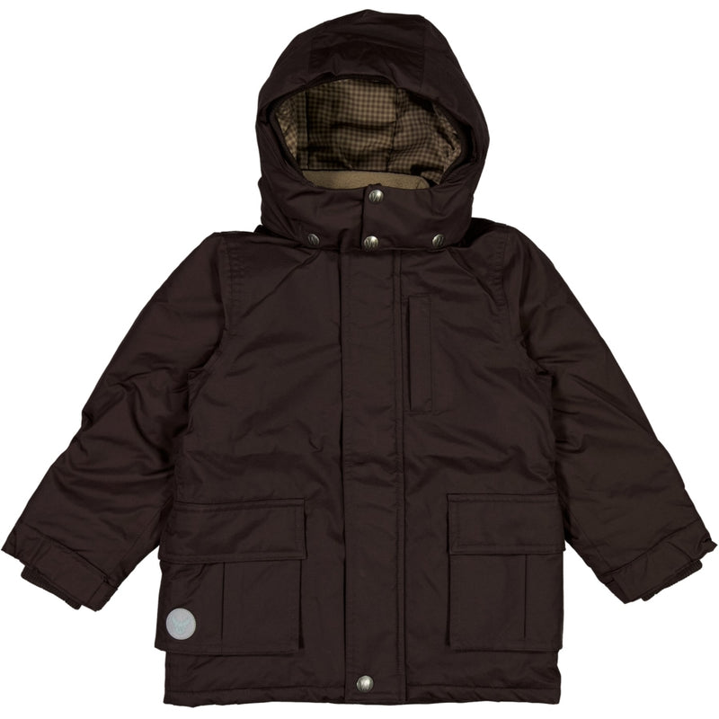 Wheat Outerwear Jacket Leo Tech Jackets 3026 espresso