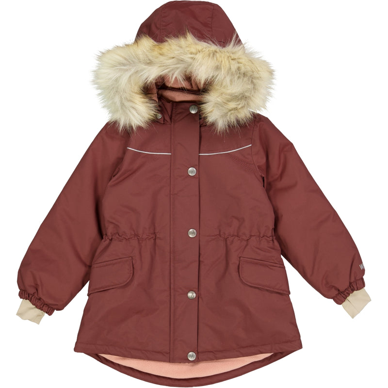 Wheat Outerwear Jacket Mathilde Tech Jackets 2750 maroon