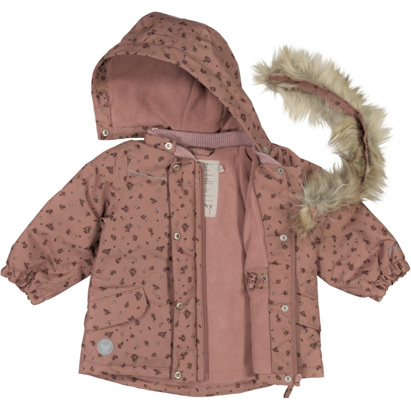 Wheat Outerwear Jacket Mathilde Tech Jackets 2113 rose cheeks flowers