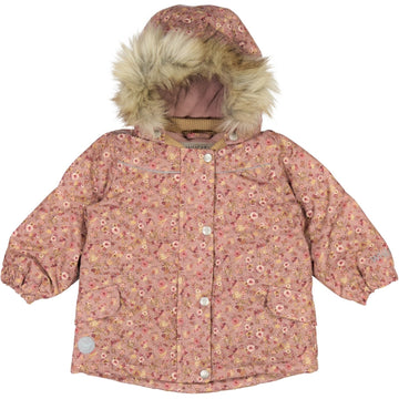 Wheat Outerwear Jacket Mathilde Tech Jackets 9022 snow flowers