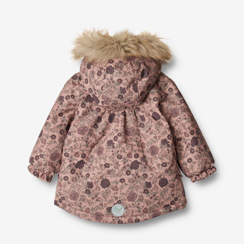 Wheat Outerwear Jacket Mathilde Tech | Baby Jackets 2474 rose dawn flowers