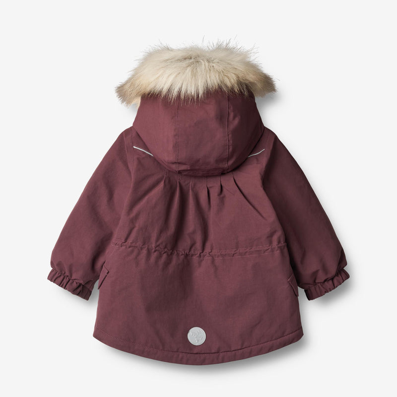 Wheat Outerwear Jacket Mathilde Tech | Baby Jackets 1176 purple dawn