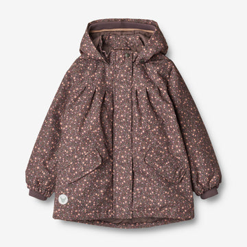 Wheat Outerwear Jacket Mimmi Tech Jackets 3121 eggplant buttercups