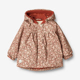Wheat Outerwear Jacket Mimmi Tech | Baby Jackets 2036 rose dust flowers