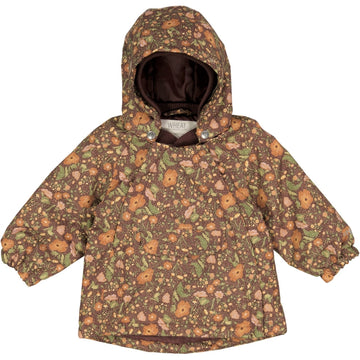 Wheat Outerwear Jacket Sascha Tech Jackets 2753 maroon flowers