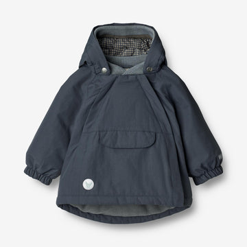 Wheat Outerwear Jacket Sascha Tech | Baby Jackets 1108 dark blue