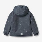 Wheat Outerwear Jacket Svende Jacket 9534 greyblue letters