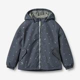 Wheat Outerwear Jacket Svende Jacket 9534 greyblue letters