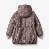 Wheat Outerwear Jacket Tove Tech Jacket 9675 plum truffle stars