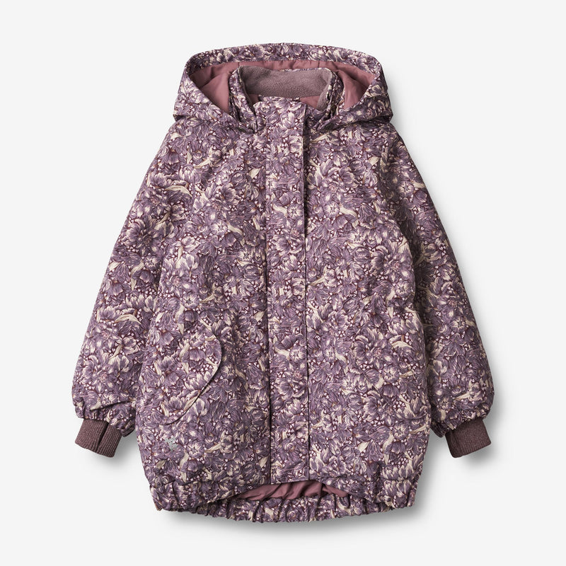 Wheat Outerwear Jacket Tove Tech Jackets 1177 purple tulips