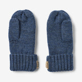 Wheat Outerwear Jacquard Mittens Towsi Accessory 1043 blue