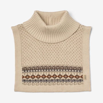 Wheat Outerwear Jacquard Neckwarmer Stoffe Accessory 3000 brown