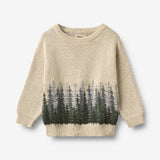 Wheat Main Jacquard Pullover Finley Pullover 3191 offwhite