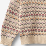 Wheat Main Jacquard Pullover Harlow Pullover 3191 offwhite