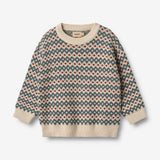 Wheat Main Jacquard Pullover Harlow Pullover 3191 offwhite