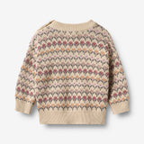 Wheat Main Jacquard Pullover Harlow Pullover 3191 offwhite