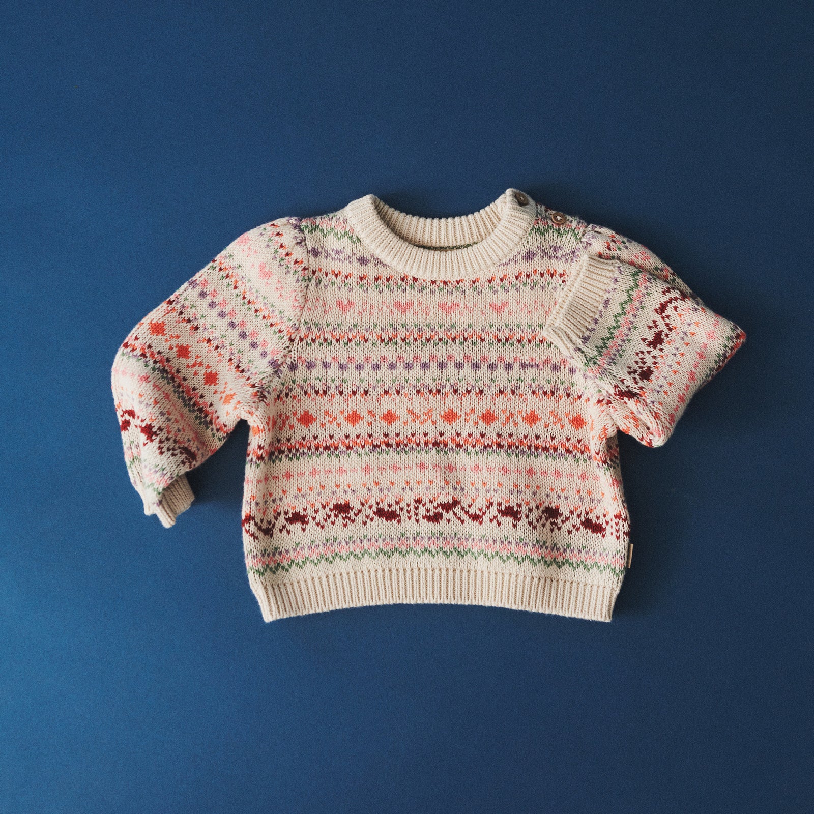 Jacquard Pullover Olga - multi – Wheat.eu