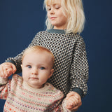 Wheat Main Jacquard Pullover Olga Knitted Tops 9042 multi