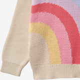 Wheat Main Jacquard Pullover Solveig Pullover 9656 rainbow