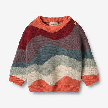 Jacquard Pullover Knud - multi – Wheat.eu