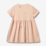 Wheat Main Jersey Dress Anna Dress 2475 rose flowers
