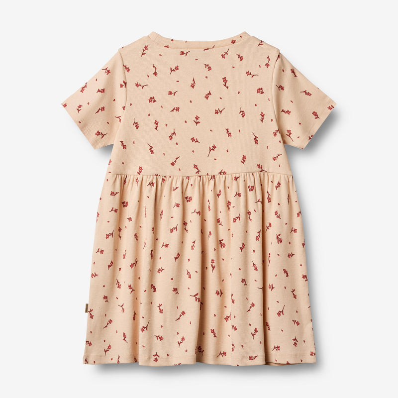 Wheat Main Jersey Dress Anna Dress 9439 rose water flowers