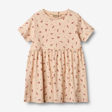 Wheat Main Jersey Dress Anna Dress 9439 rose water flowers
