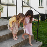 Wheat Main Jersey Dress Anna Dress 9409 lilac flower meadow