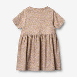 Wheat Main Jersey Dress Anna Dress 9409 lilac flower meadow
