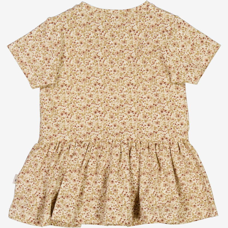 Jersey Dress Birthe | Baby - eggshell flowers