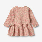 Wheat Main Jersey Dress L/S Bessie Dress 9566 rose dust flower meadow