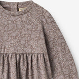 Wheat Main Jersey Dress L/S Eliane Dress 9768 purple plum paisley