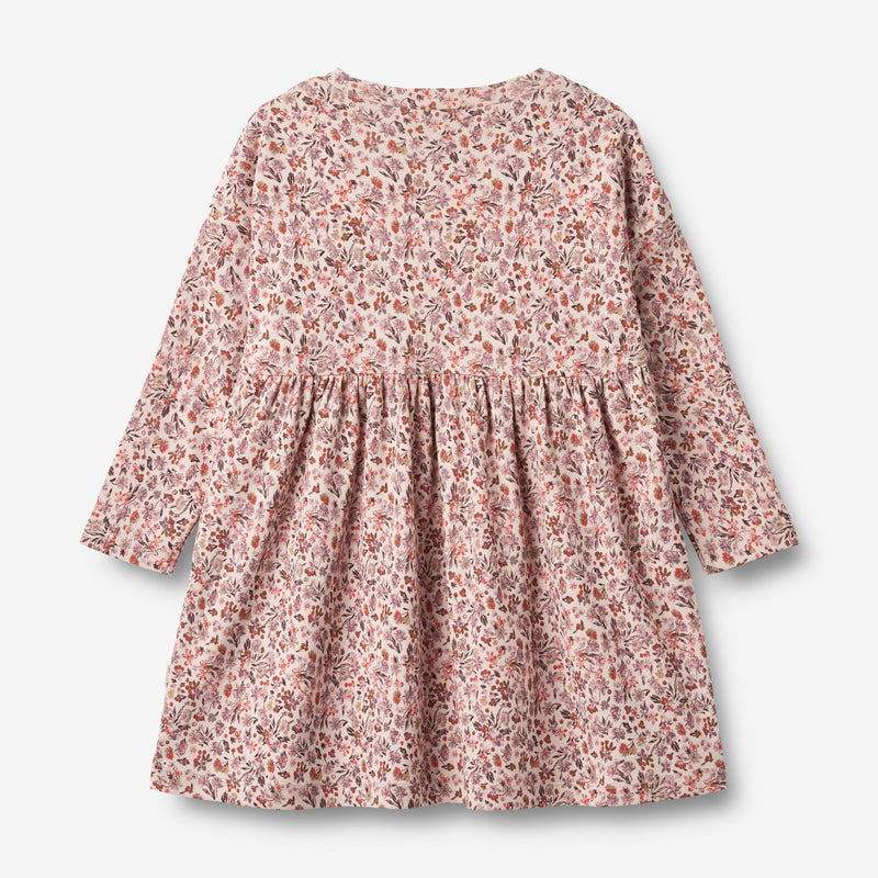 Wheat Main Jersey Dress L/S Emmy Dresses 1169 pale rose flowers