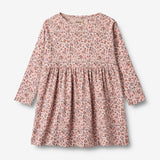 Wheat Main Jersey Dress L/S Emmy Dresses 1169 pale rose flowers