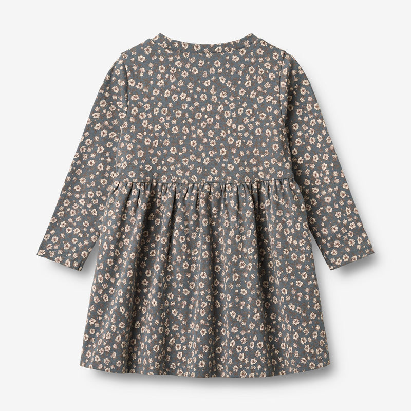 Wheat Main Jersey Dress L/S Sessa Dress 9571 stormy weather magnolia